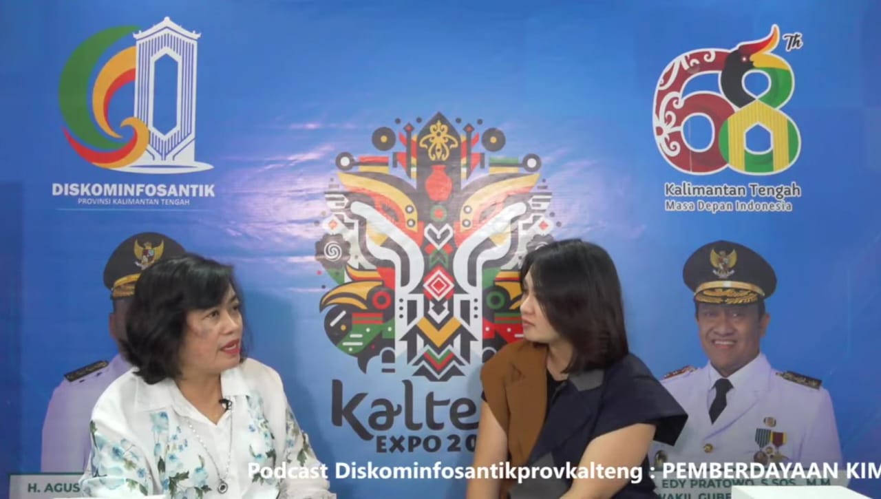Diskominfosantik Prov. Kalteng Hadirkan Podcast Bertajuk Pemberdayaan KIM Menuju Masyarakat Informasi