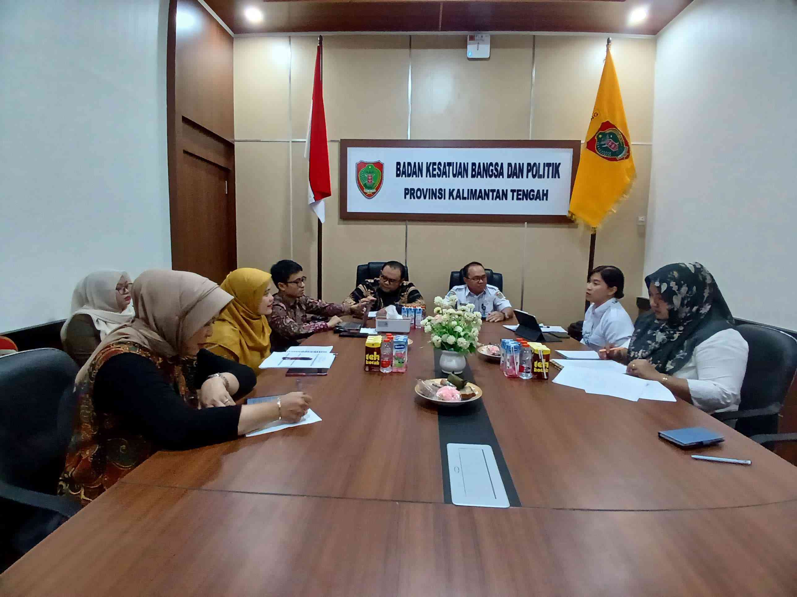 Badan Kesbangpol Prov. Kalteng Soroti Pentingnya Penguatan Peran KOMNAS HAM Sebagai Leading Sector Pelaksanaan Undang-Undang