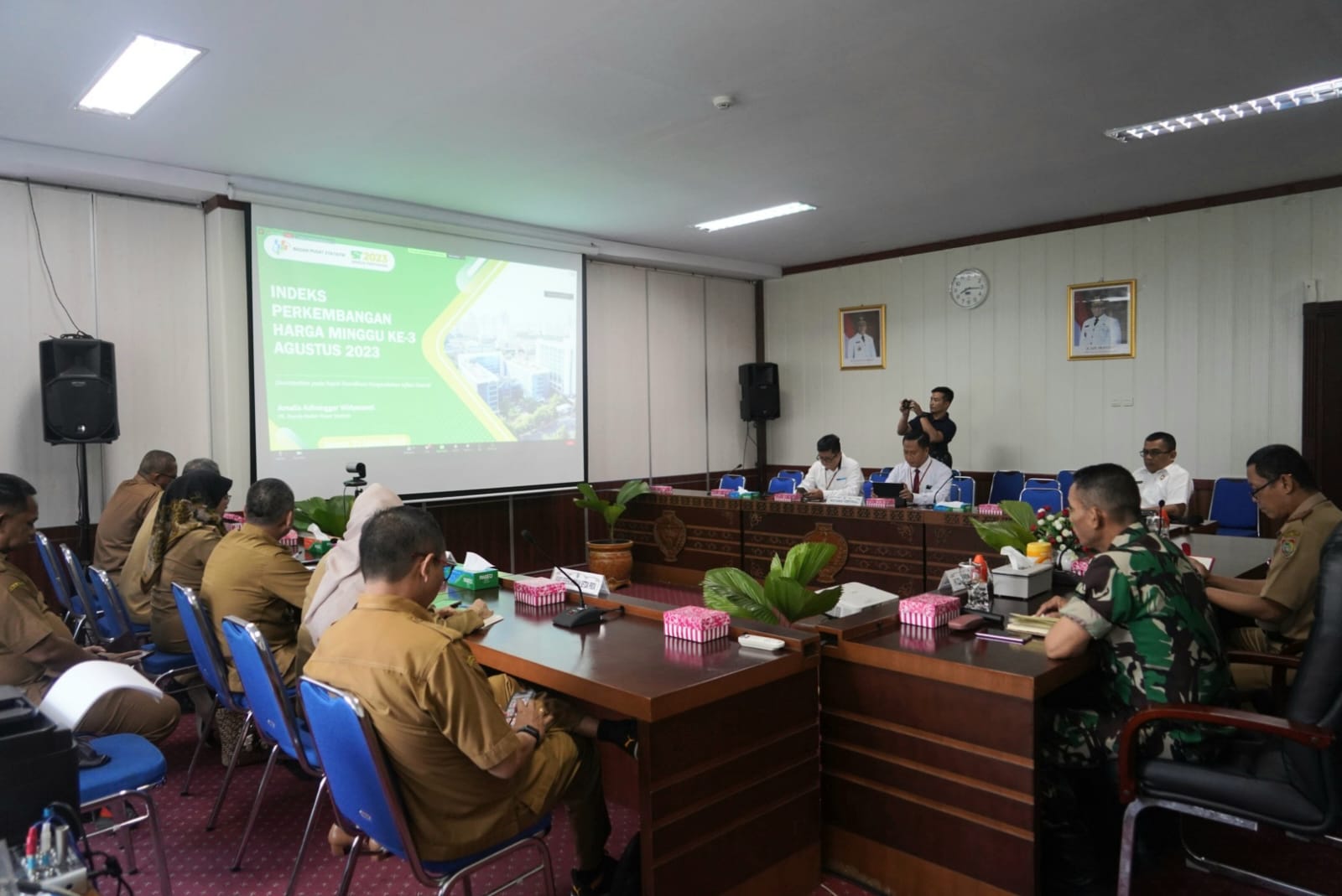 Sahli Yuas Elko Ikuti Rapat Koordinasi Pengendalian Inflasi Tahun 2023