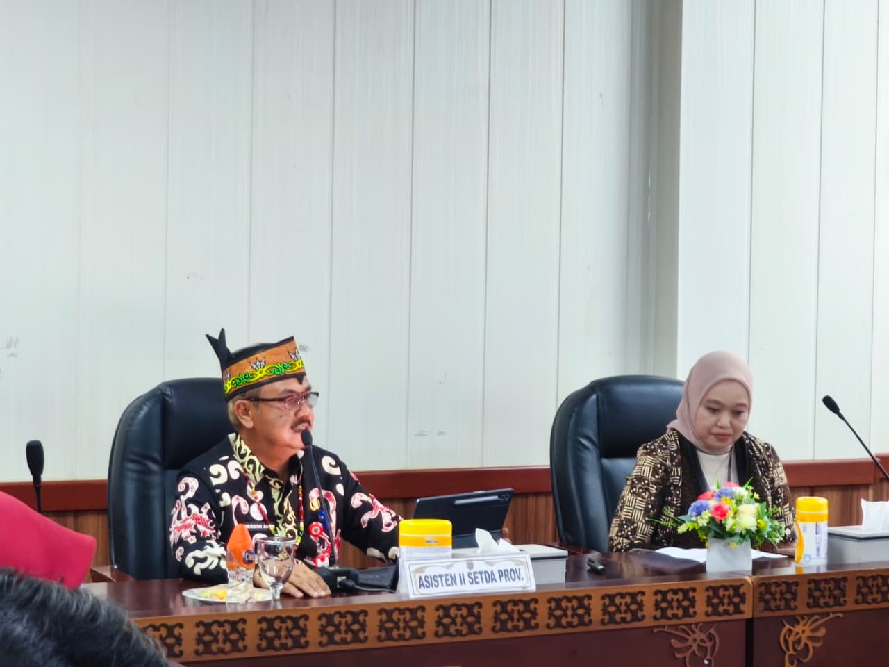 Asisten Ekbang Herson B. Aden Hadiri Monev Pembangunan SPPG