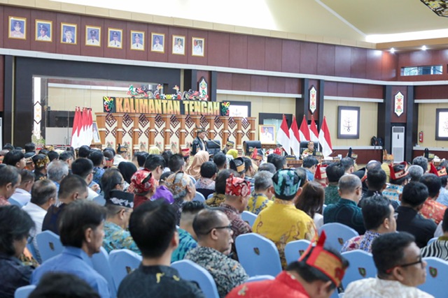 Gubernur Kalteng Agustiar Sabran Pimpin Rakor Optimalisasi PAD Sektor Pertambangan Prov. Kalteng