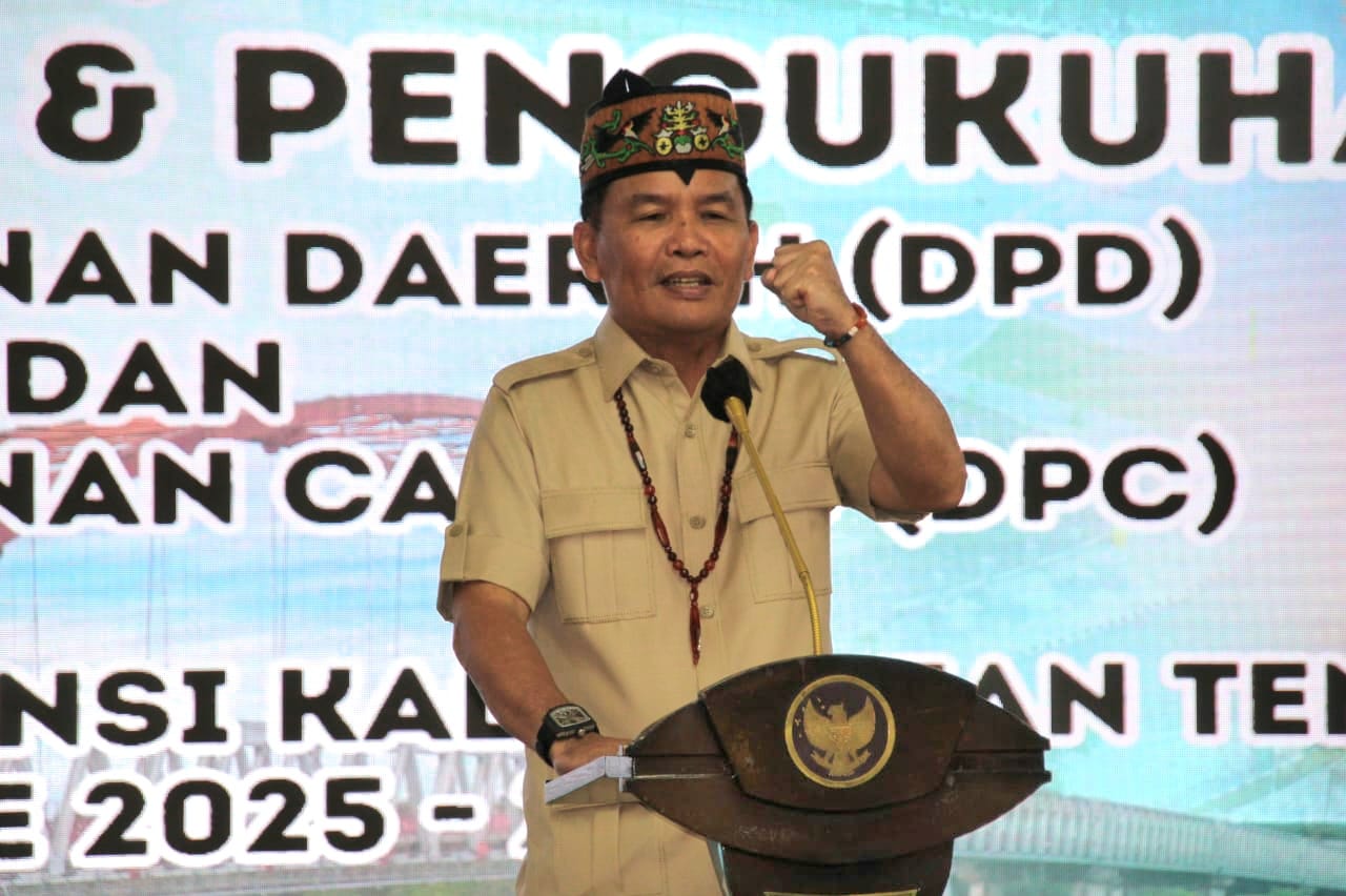Gubernur Kalteng Agustiar Sabran Kukuhkan Kepengurusan DPD ABPEDNAS Kalteng