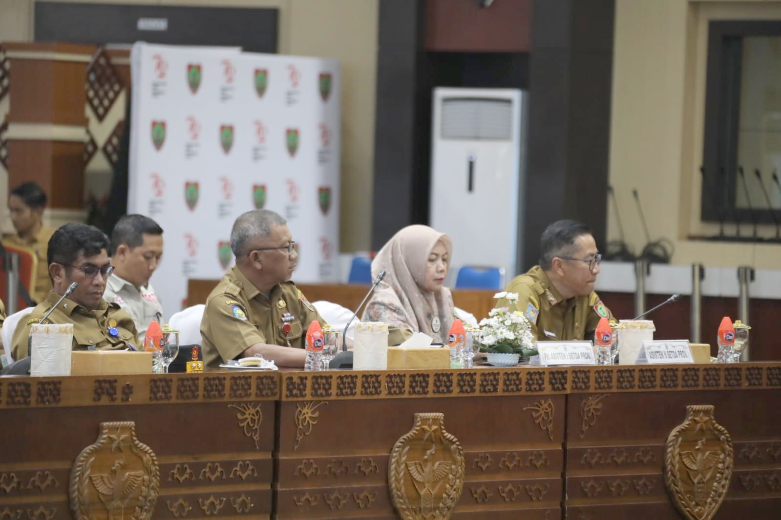 Gubernur Kalteng Agustiar Sabran Pimpin Rapat Konsolidasi Untuk Menyusun Langkah Strategis Dalam 100 Hari Bersama Wakil Gubernur Edy Pratowo