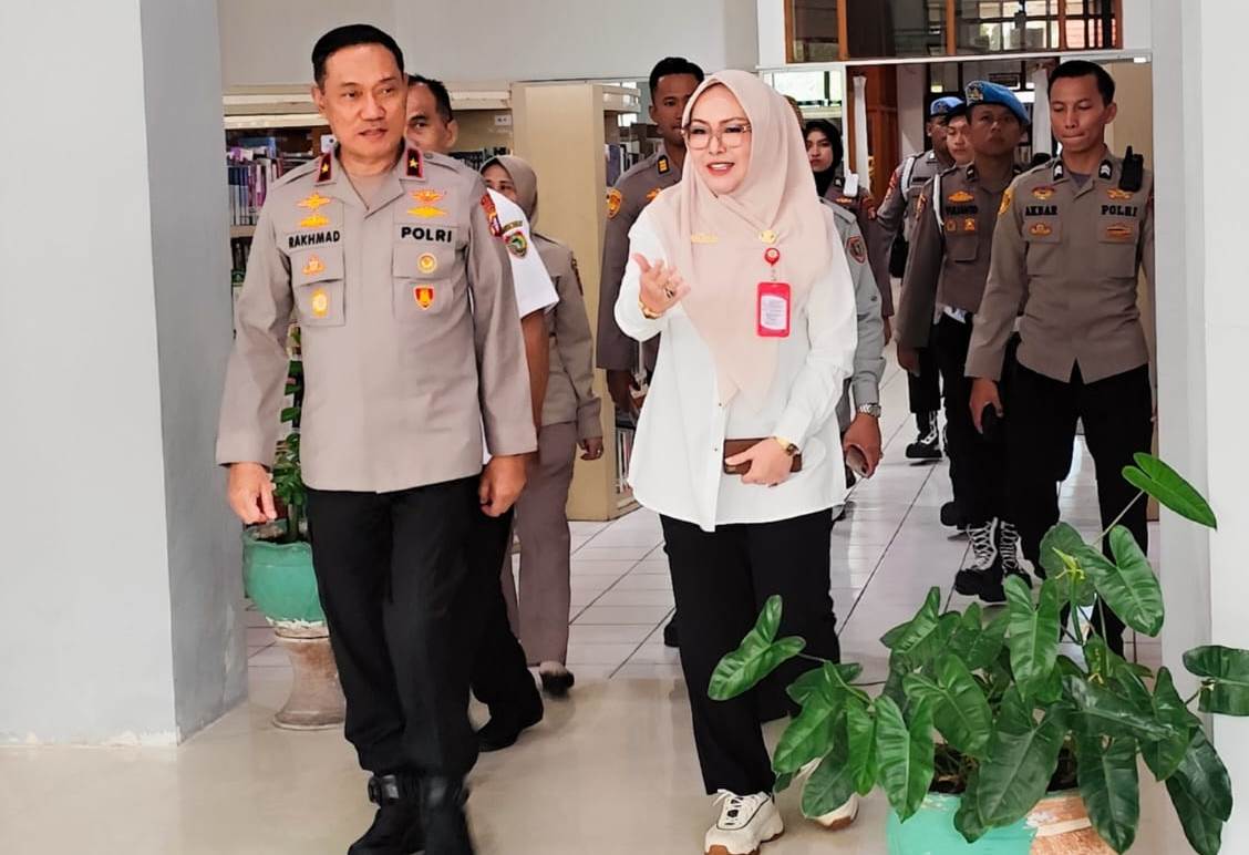 Kadispursip Kalteng Terima Kunjungan Wakapolda Kalteng