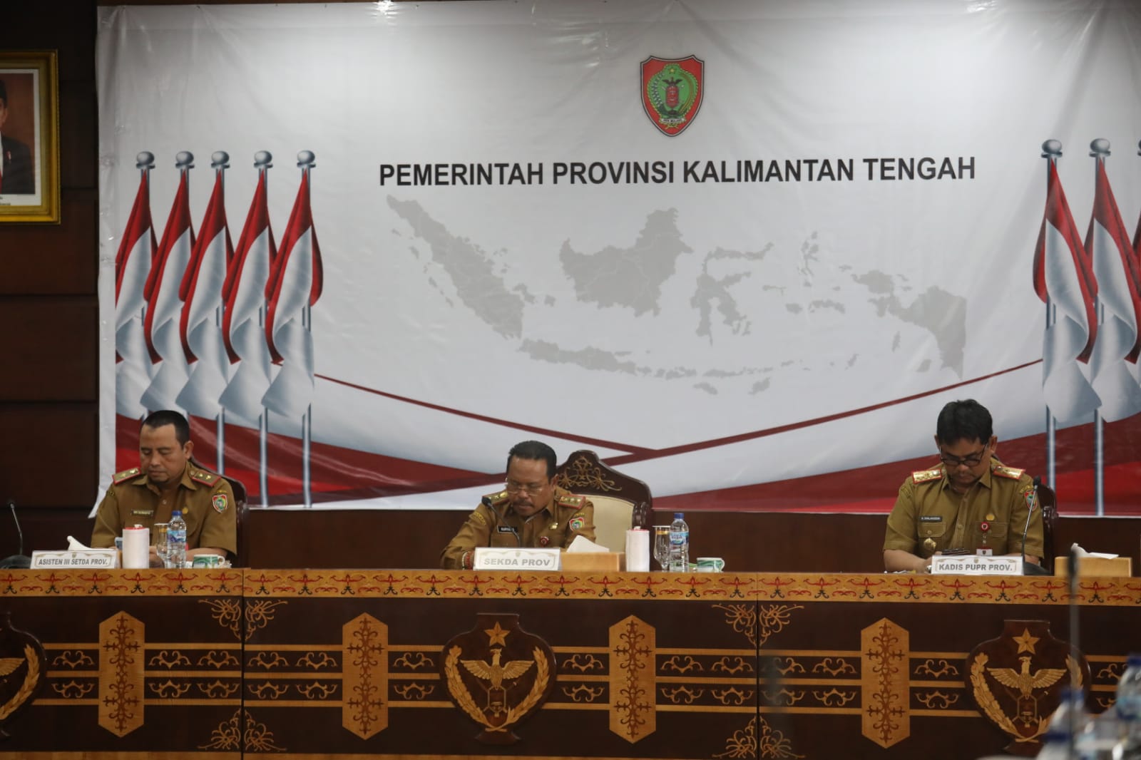 Sekda Nuryakin Buka Rakor Penataan Ruang Prov. Kalteng
