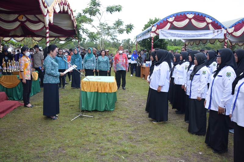 Bupati Kapuas Apresiasi Kegiatan Jambore TP PKK Tingkat Kab. Kapuas