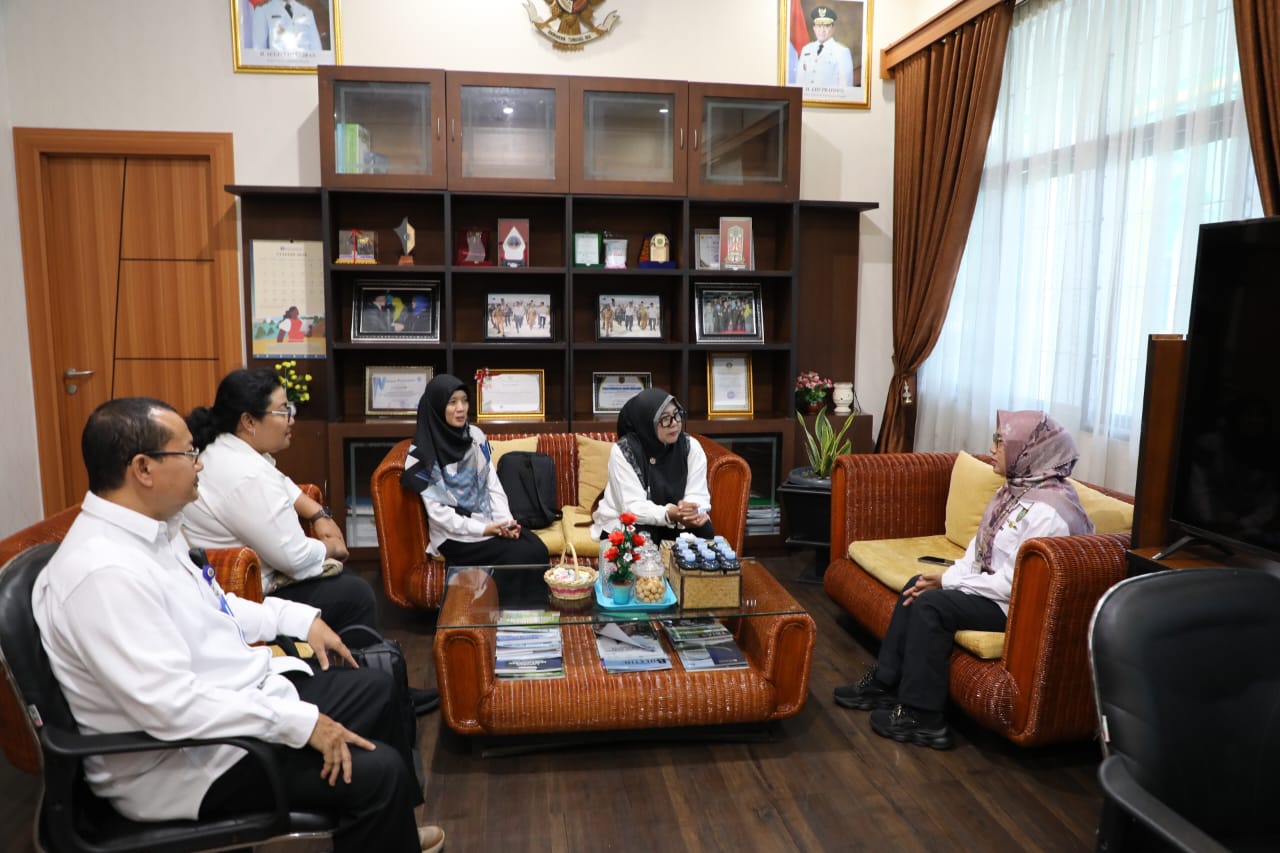 Kadis TPHP Sunarti Sambut Kunjungan Badan Riset dan Inovasi Nasional