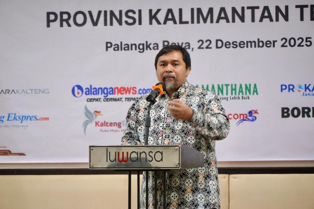 Kadis Kominfosantik Prov. Kalteng Rangga Lesmana Buka Konferwil II AMSI Provinsi Kalteng