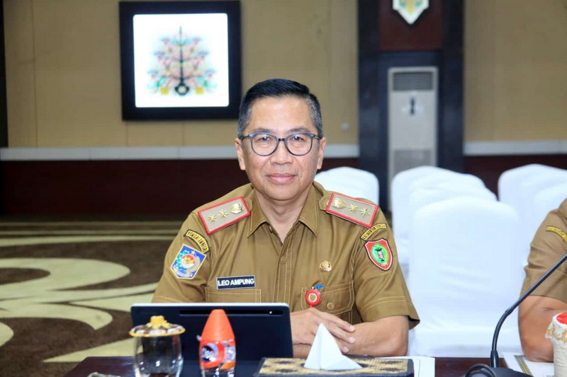 Kepala Bapperida Prov. Kalteng Leonard S. Ampung Hadiri Rakor yang Melibatkan Seluruh Pejabat JPT Pratama di Lingkungan Pemprov Kalteng