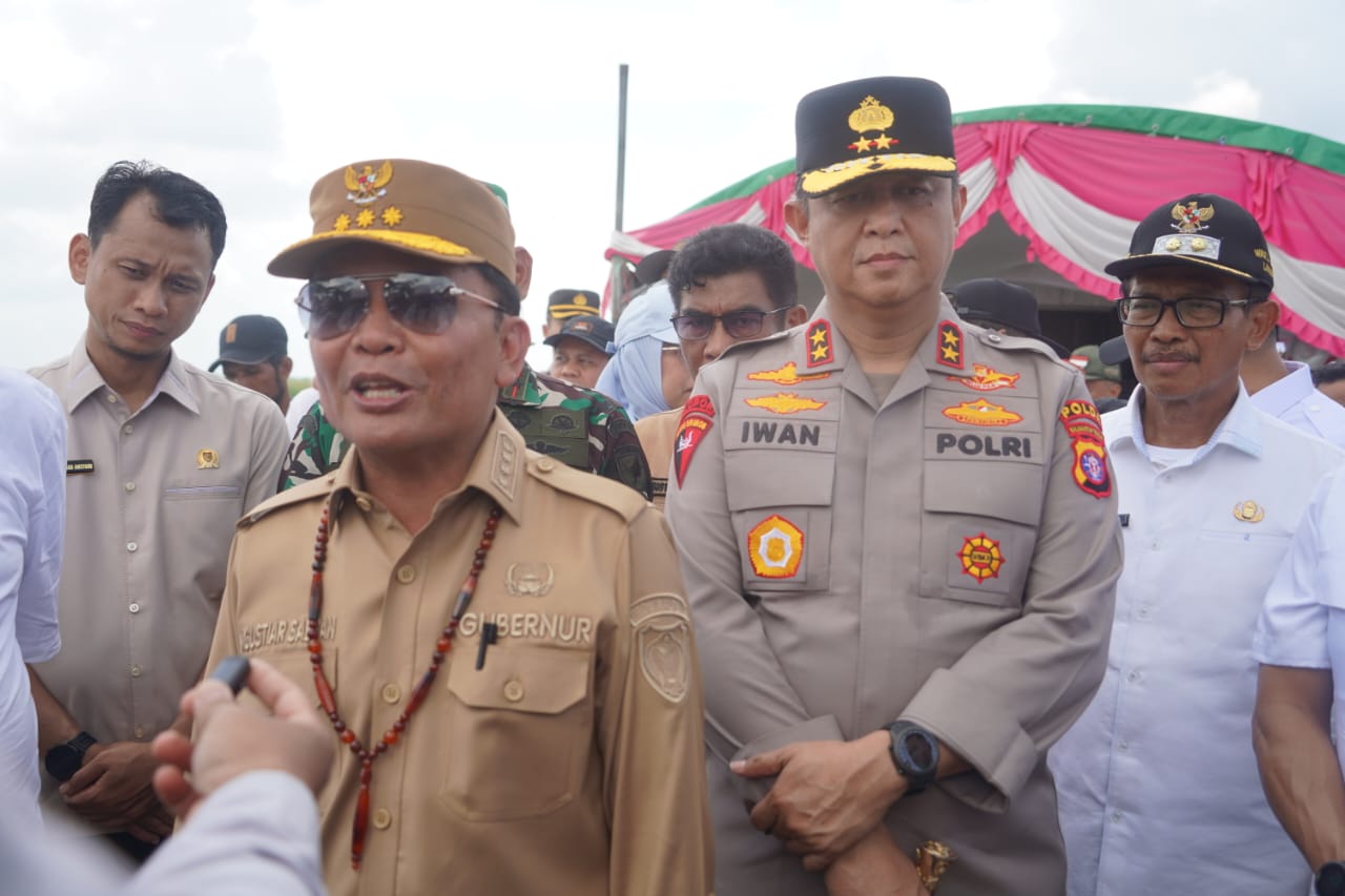 Gubernur Kalteng Agustiar Sabran Dorong Masyarakat Untuk Terlibat Dalam Sektor Pertanian Guna Memperkuat Ketahanan Pangan Daerah