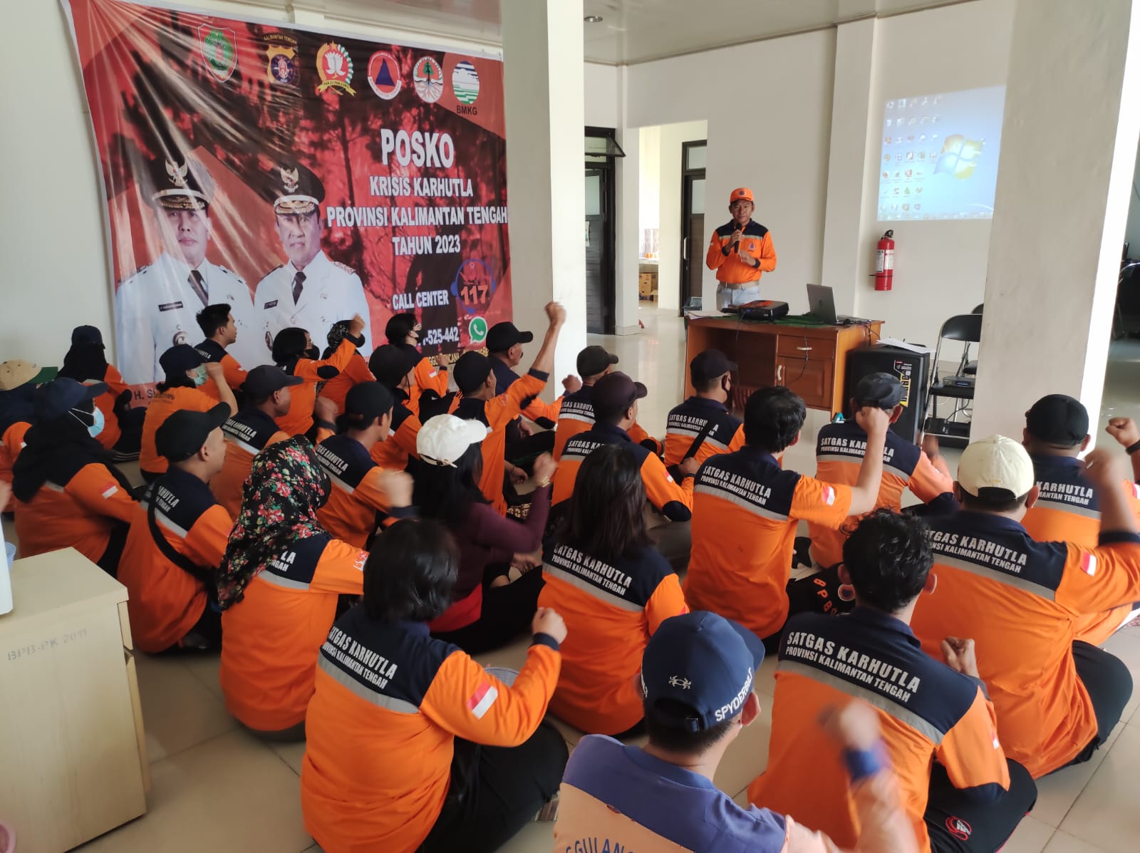 BPBPK Prov. Kalteng Gelar Pelatihan Kemampuan Fisik Anggota
