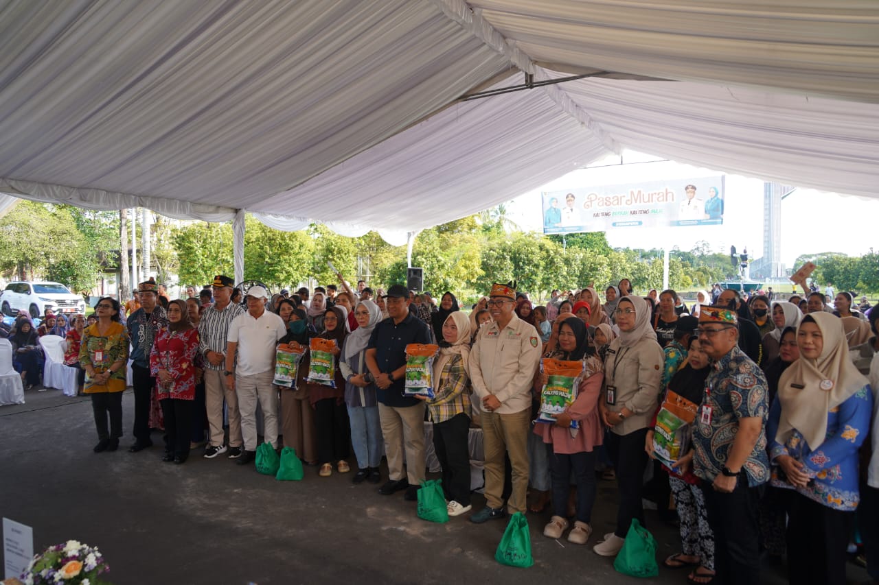 Memeriahkan Hari Jadi ke-68 Provinsi Kalteng, Pemprov Kalteng Gelar Pasar Murah