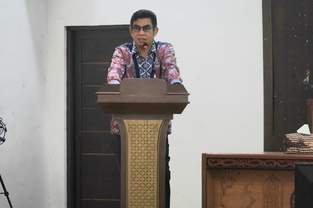 Kepala Diskominfosantik Prov. Kalteng Agus Siswadi hadiri Launching Website DTPHP