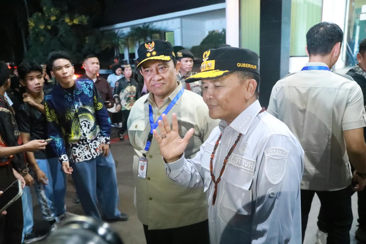Gubernur Agustiar Sabran Hadiri Rakor Penanganan Darurat Karhutla yang Dipimpin Presiden Prabowo Subianto