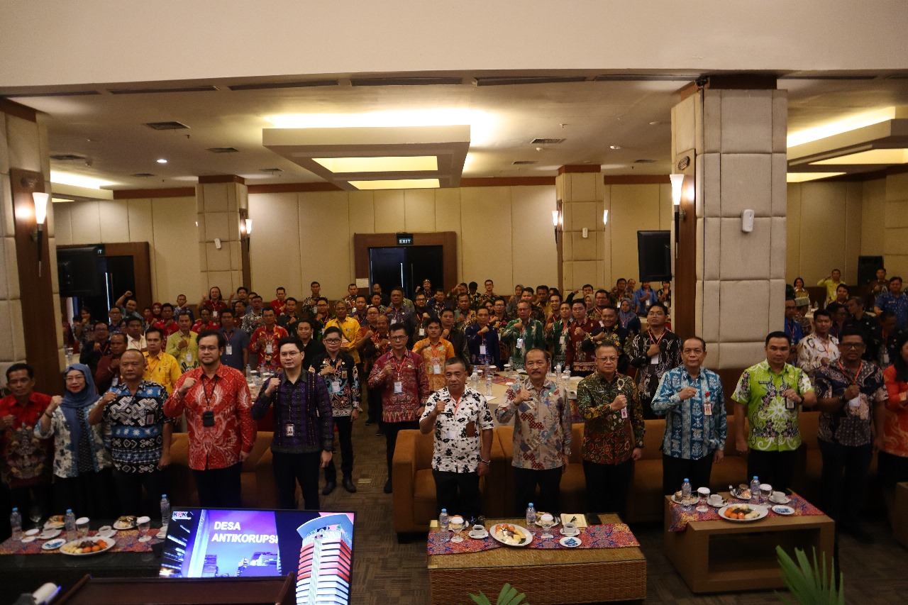 Inspektorat Daerah Prov. Kalteng Gandeng KPK RI Gelar Rakor Persiapan Perluasan Percontohan Desa Antikorupsi di Wilayah Prov. Kalteng Tahun 2024-2025