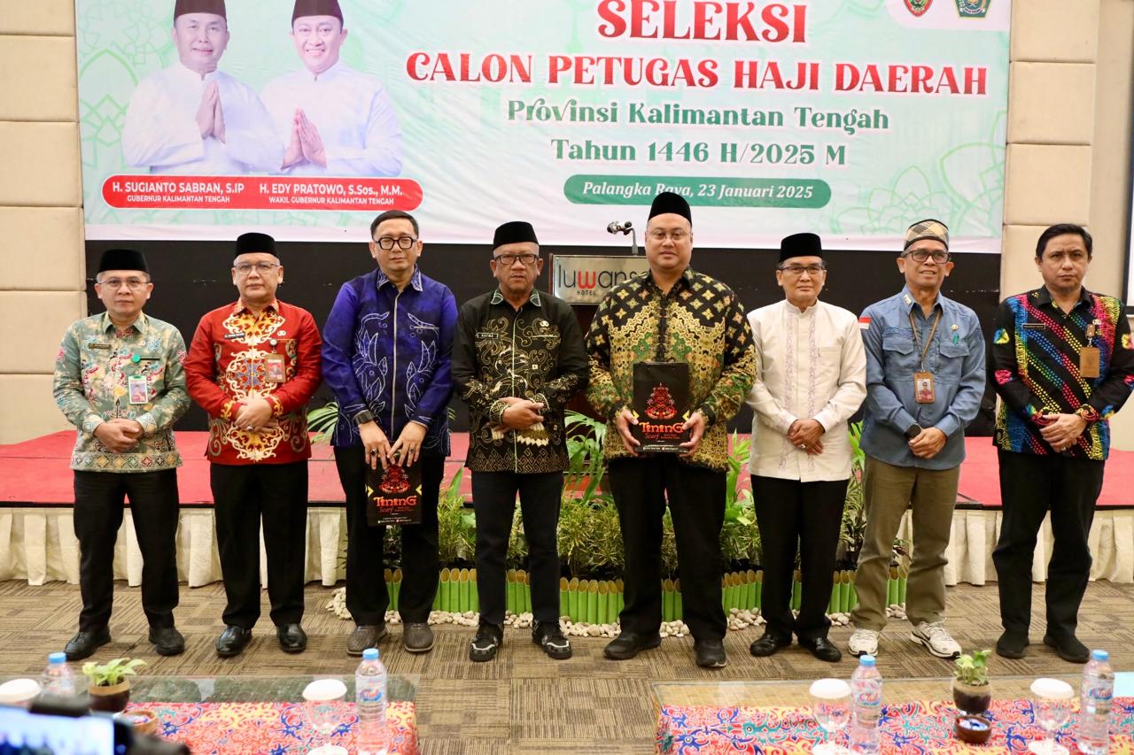 Plt Sekda Prov Kalteng M. Katma F. Dirun Buka Seleksi PHD Tahun 1446 H/2025 M
