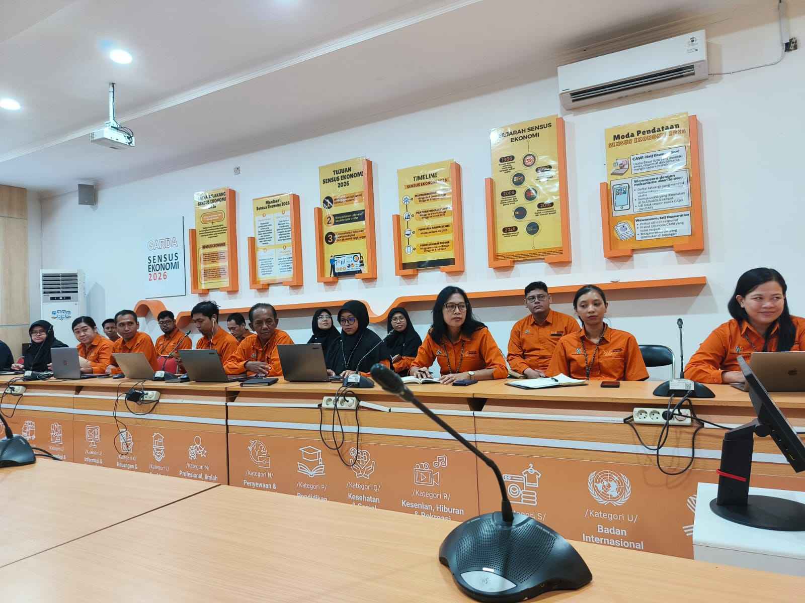 Melalui Rapat Tim, BPS Kalteng Optimalkan Persiapan Sensus Ekonomi 2026