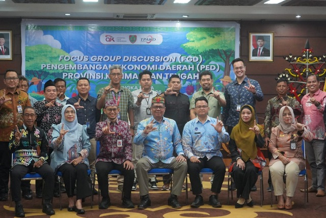 FGD PED Triwulan II 2026 Digelar, Pemprov Kalteng Dorong Transformasi Ekonomi Daerah