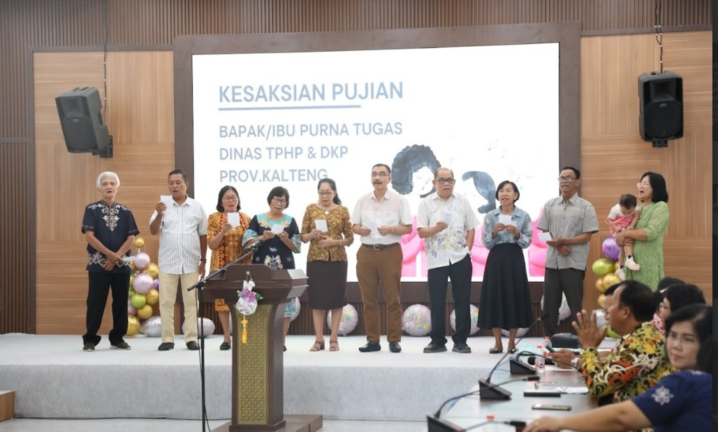 Dinas TPHP dan Dinas Ketahanan Pangan Kalteng Gelar Ibadah dan Perayaan Paskah Oikumene