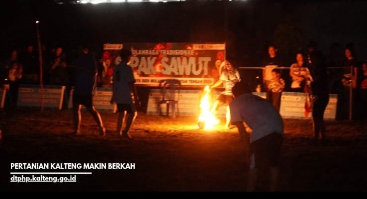 Partisipasi Dinas TPHP Kalteng Warnai Pertandingan Sepak Sawut FBIM 2026