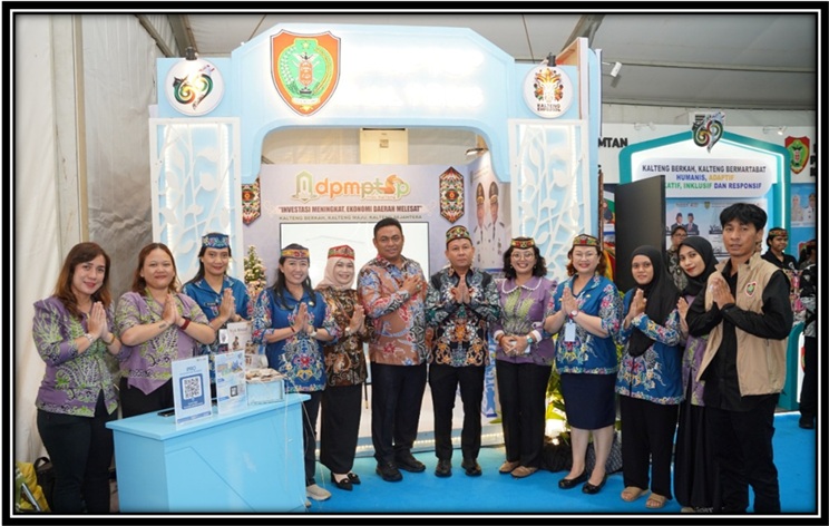 Stan DPMPTSP Kalteng Jadi Pusat Informasi Investasi di Kalteng Expo 2026