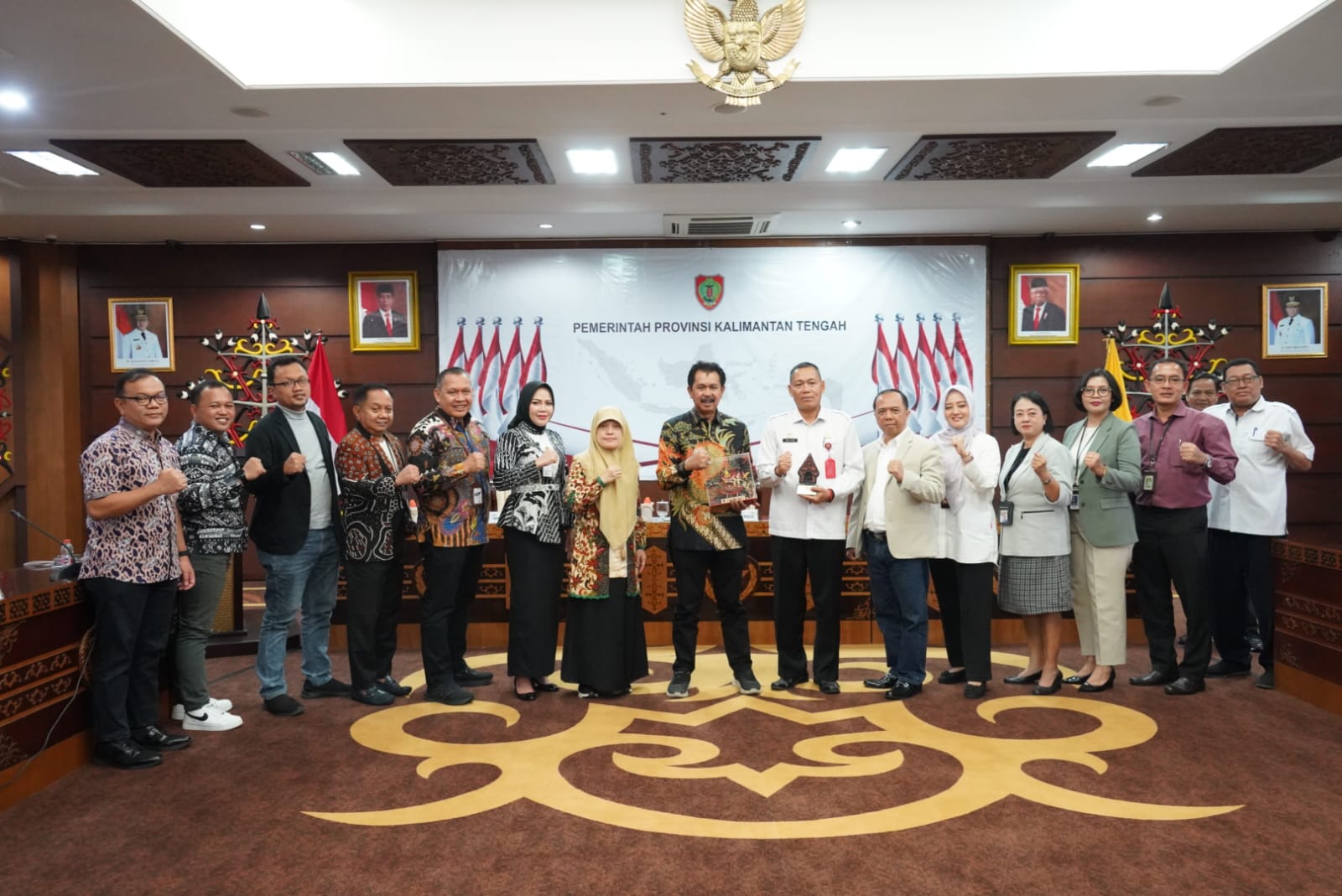 Sahli Yuas Elko Mewakili Gubernur Kalteng Terima Kunjungan Kerja Komisi C DPRD Provinsi Jawa Tengah