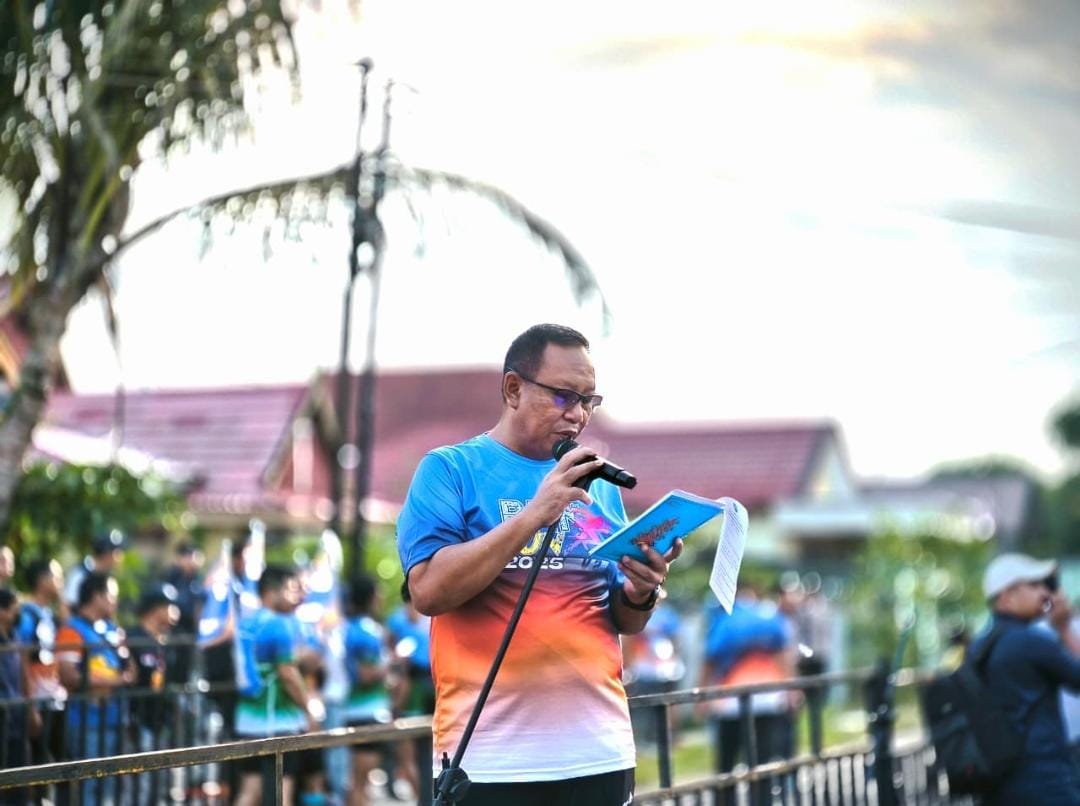 Gubernur Kalteng Agustiar Sabran Melepas Peserta BNN Run Volume 2