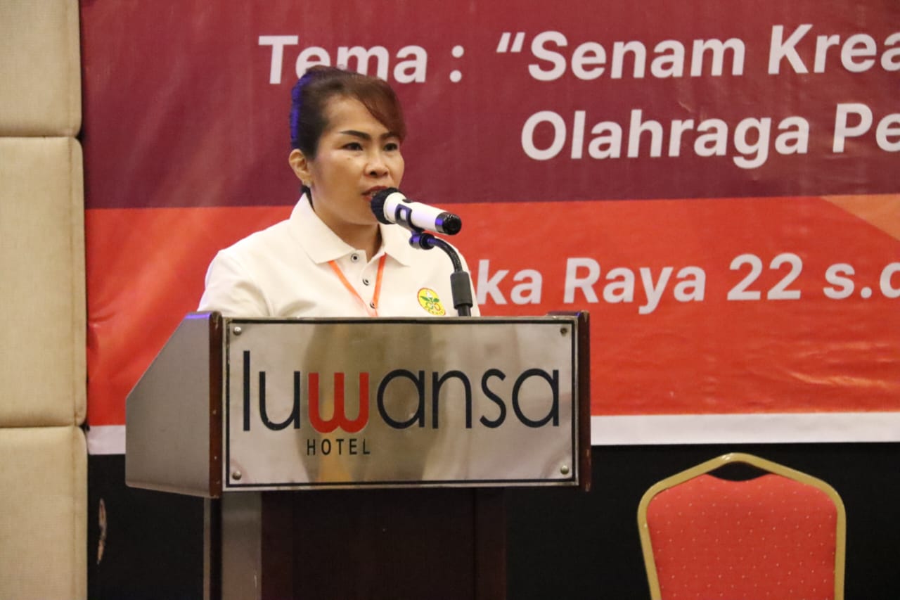 PERWOSI Prov. Kalteng Gelar Seleksi Lomba Senam Kreasi Piala Ibu Negara RI