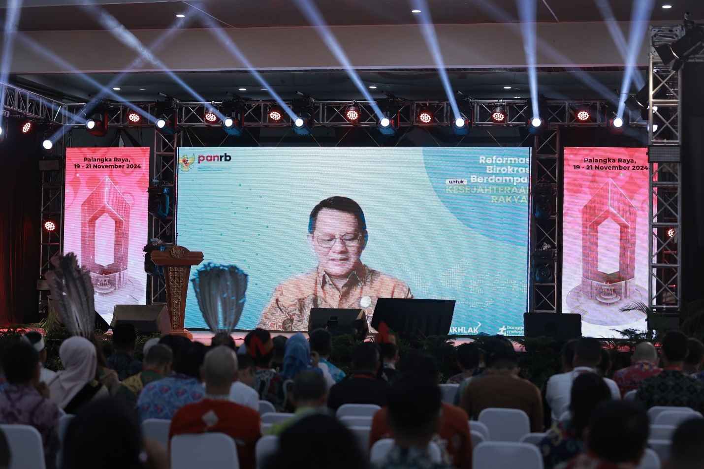 JOINUS 2024 Resmi Dibuka di Gedung Pertemuan Tambun Bungai