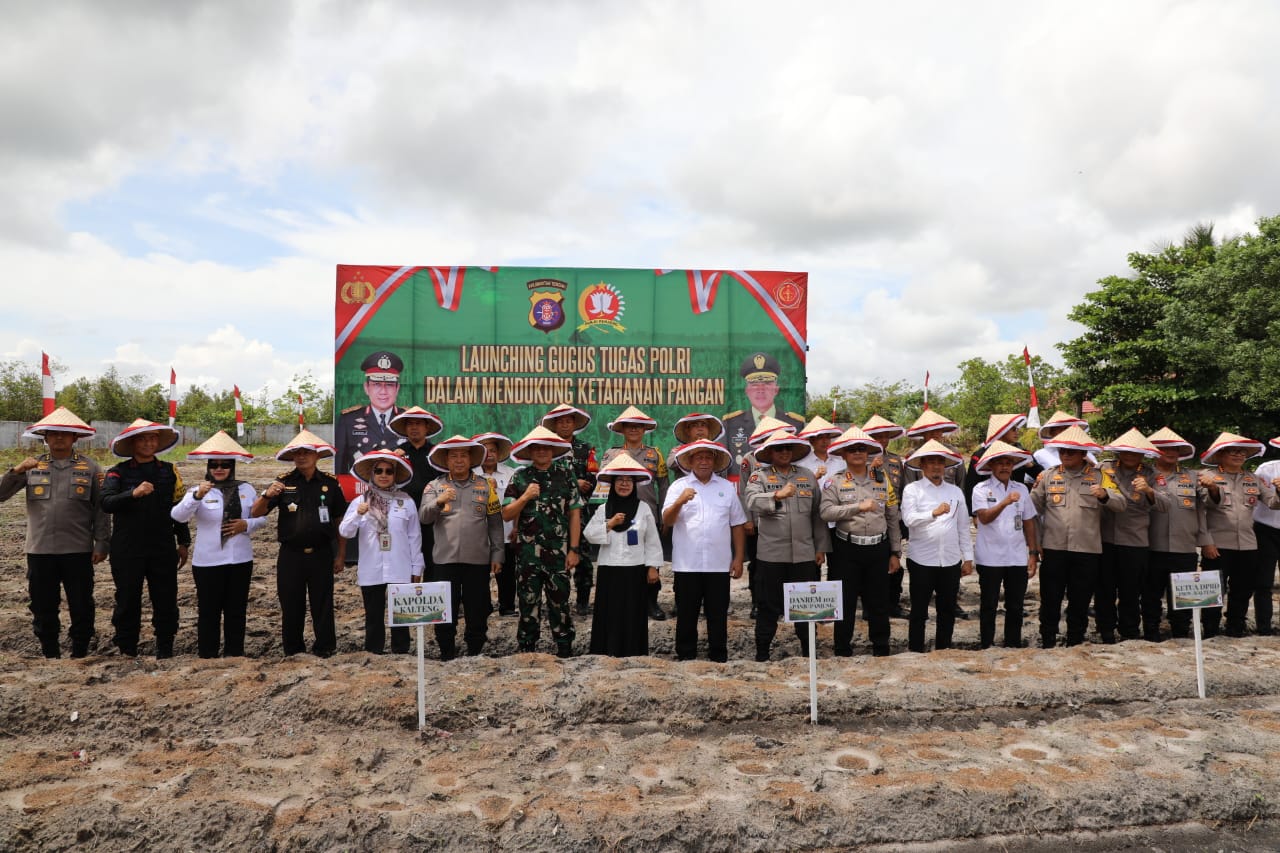 Kadis TPHP Sunarti Hadiri Launching Gugus Tugas Polri Dalam Dukung Ketahanan Pangan di SPN