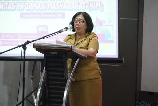 Diskominfosantik Prov. Kalteng Gelar Pelatihan Peningkatan Kapasitas SDM Komunikasi Publik
