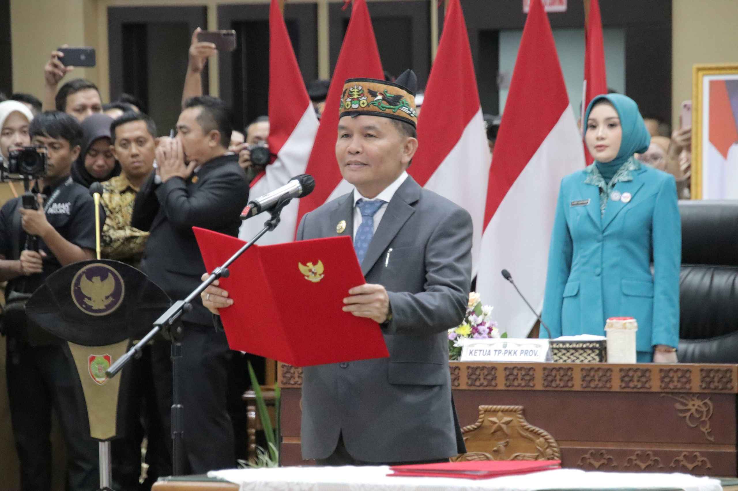 Kadis PMD Prov. Kalteng Hadiri Pelantikan Bupati dan Wakil Bupati Lamandau Masa Jabatan Tahun 2025-2030