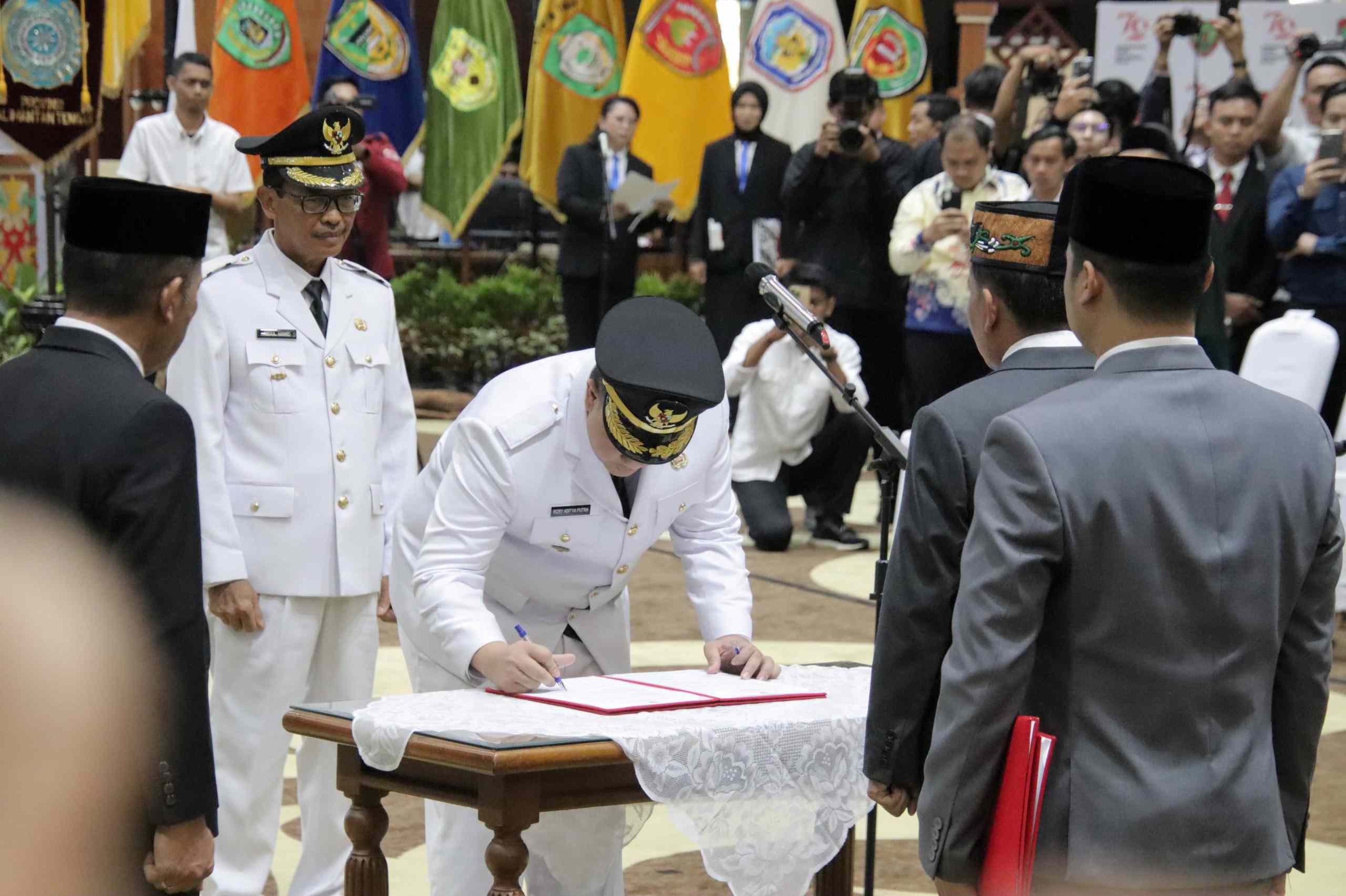 Kadis PMD Prov. Kalteng Hadiri Pelantikan Bupati dan Wakil Bupati Lamandau Masa Jabatan Tahun 2025-2030