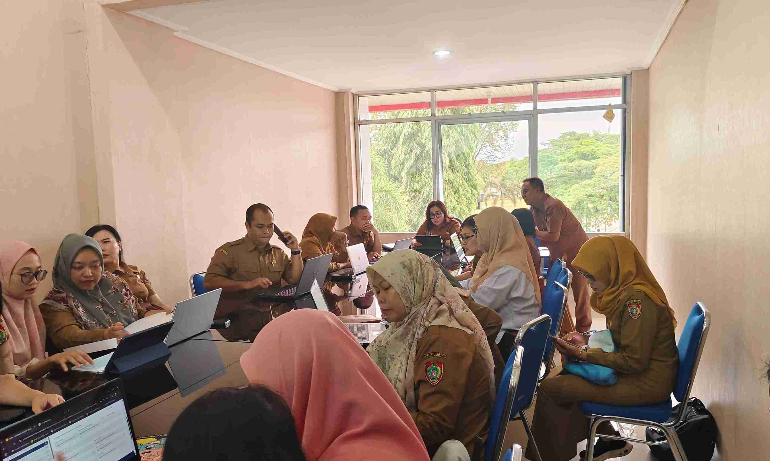 Biro Organisasi Laksanakan Rapat Bersama Beberapa OPD Terkait