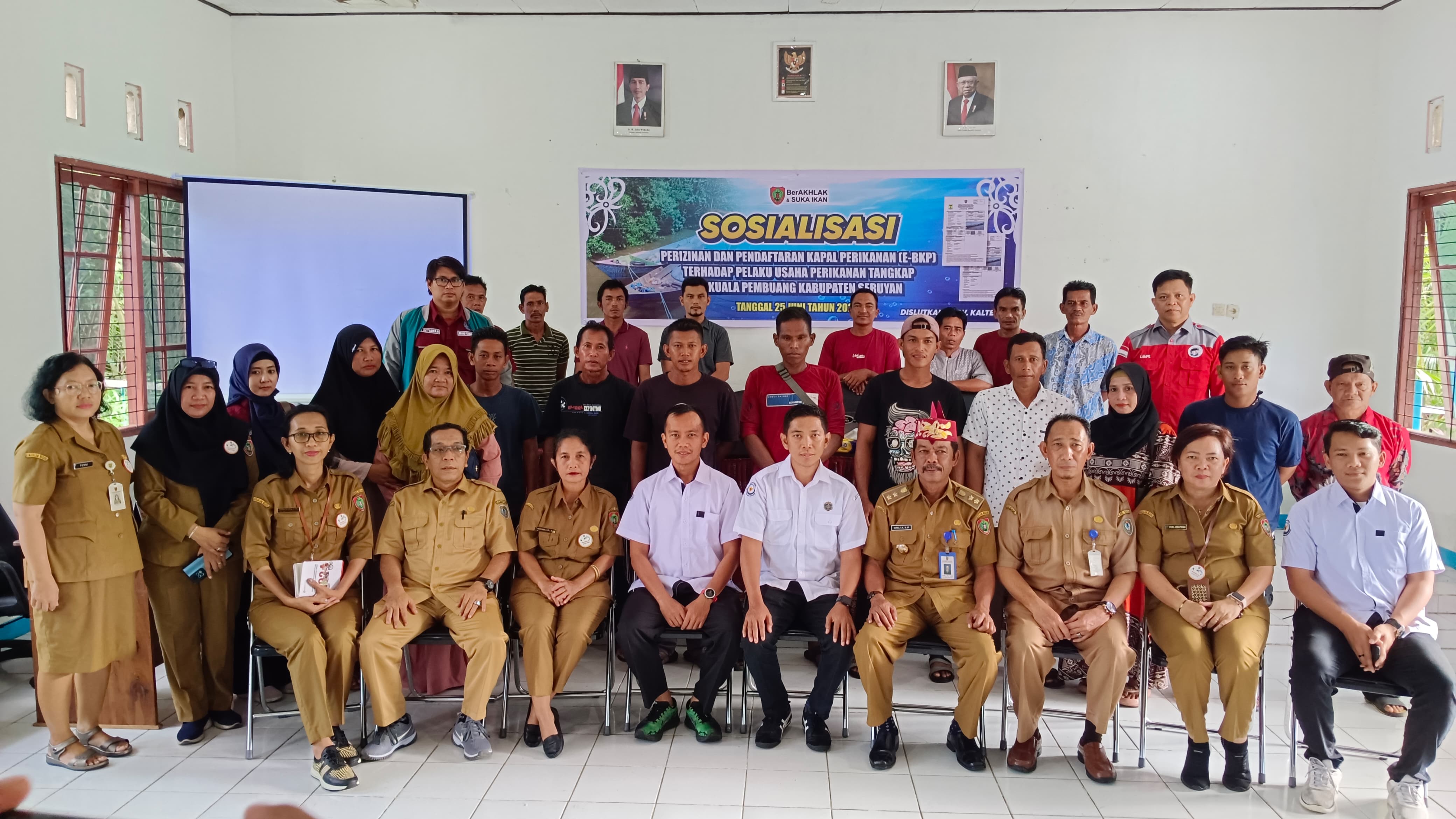 Dislutkan Prov. Kalteng Gelar Sosialisasi Perizinan dan Pendaftaran Kapal Perikanan (E-BKP)