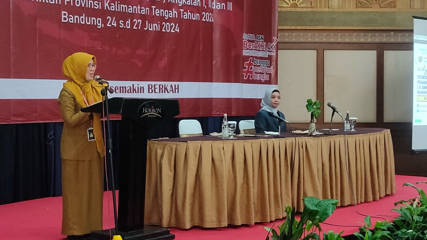 BPSDM Prov. Kalteng dan Peserta Pelatihan Kepemimpinan Pengawas Angkatan I, II dan III Tahun 2024