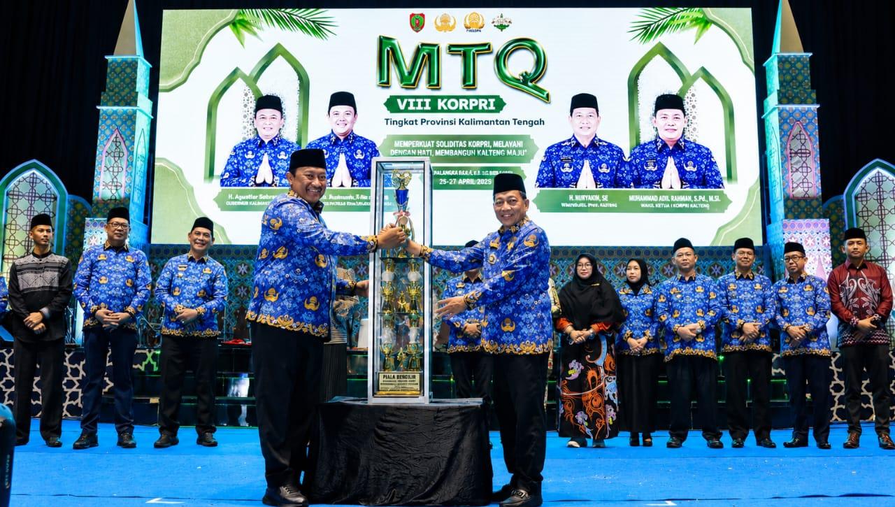 Wagub Edy Pratowo Resmi Buka MTQ VIII KORPRI Tingkat Provinsi Kalteng Tahun 2026