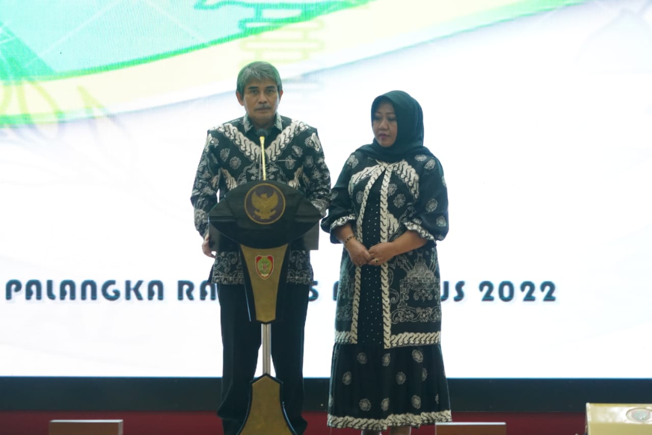 Gubernur Kalteng Sugianto Sabran Hadiri Acara Lepas Sambut Kajati Kalteng