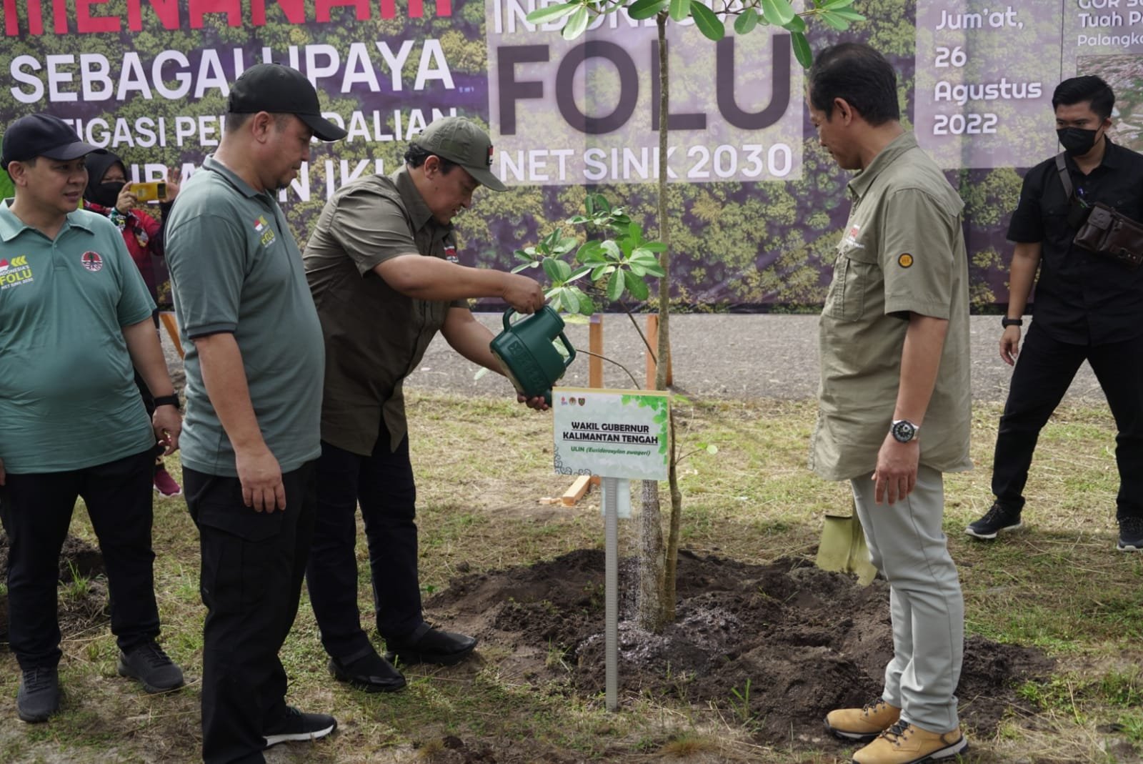 Wagub Edy Pratowo Buka Kegiatan Kalimantan Tengah Menanam Tahun 2022
