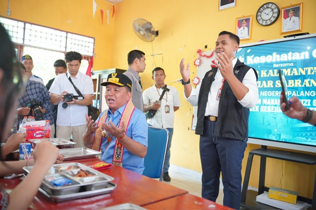 Program Cek Kesehatan Gratis dan Makan Bergizi Gratis Dirasakan Manfaatnya Oleh Para Pelajar di Kalteng