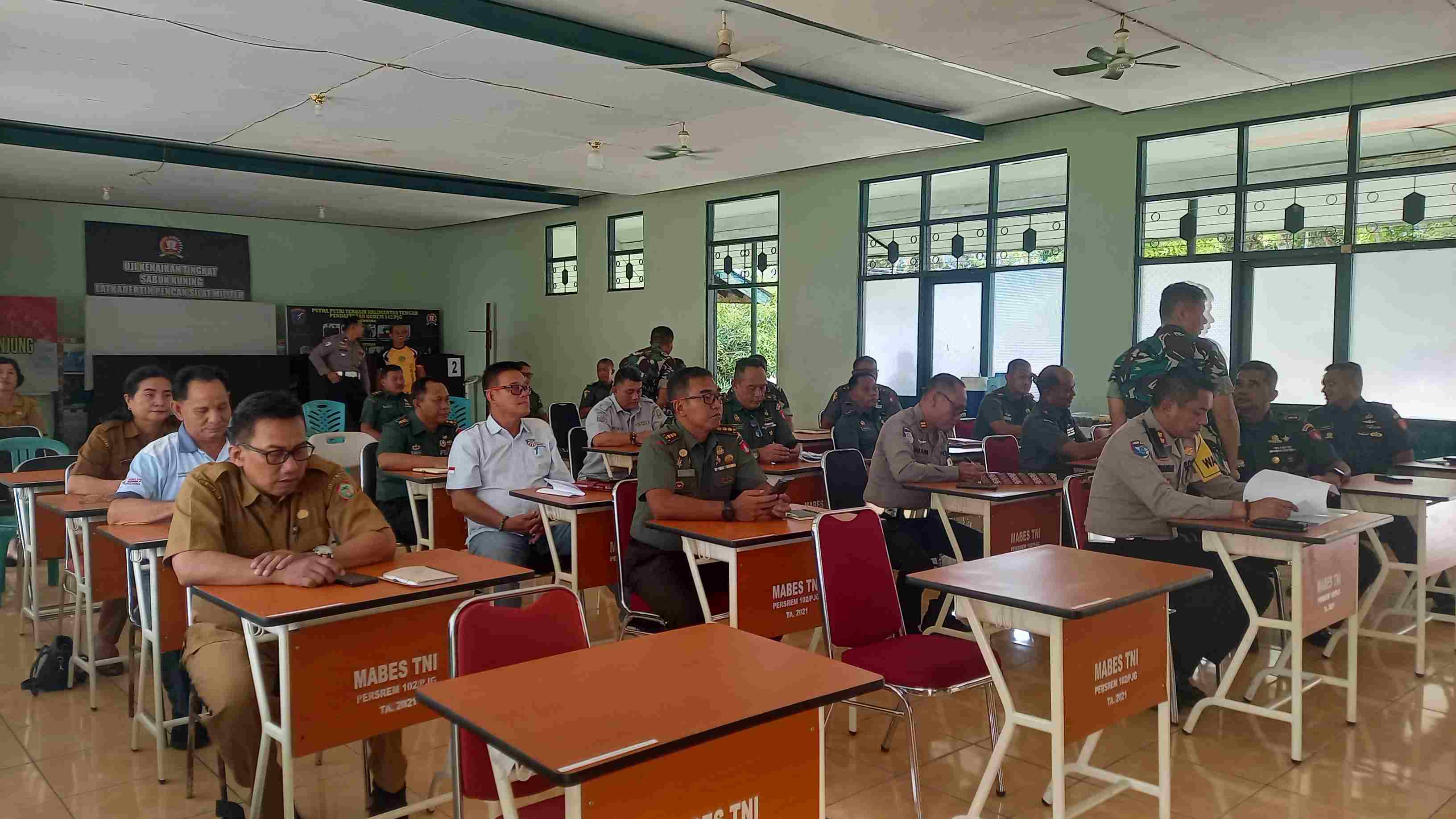 Kodam XXII/Tambun Bungai Gelar Rakor Tambun Bungai Run Tahun 2025