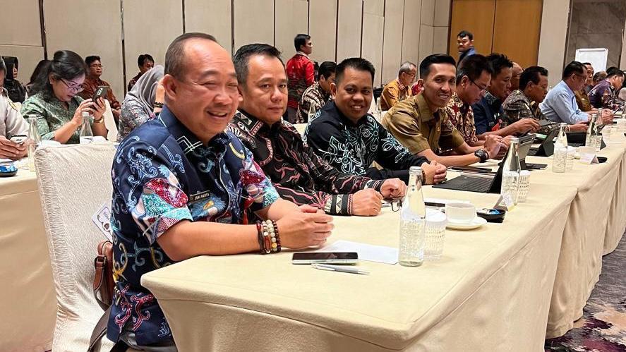 Kepala Dinas ESDM Vent Christway Hadiri Rakor Lintas Sektor Dalam Rangka Pembahasan Rancangan Peraturan Daerah tentang RTRW Prov. Kalteng Tahun 2024-2044