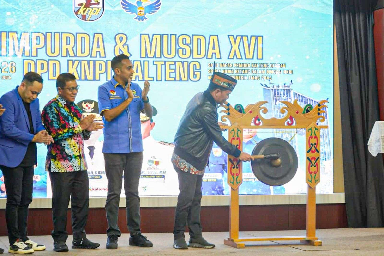 Gubernur Kalteng Agustiar Sabran Buka Rapimpurda dan Musda XVI Dewan Pengurus Daerah Komite Nasional Pemuda Indonesia Prov. Kalteng