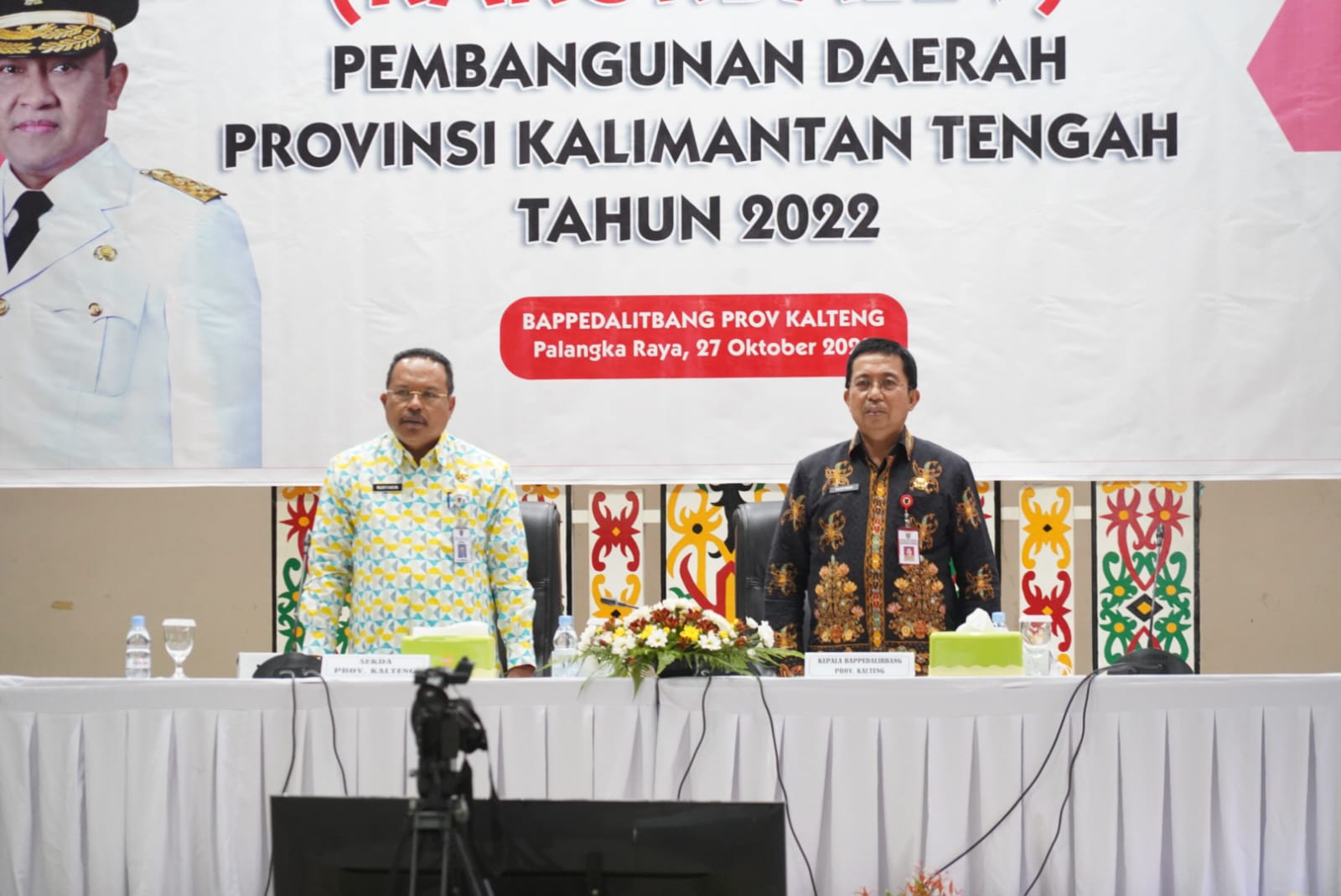 Rapat Koordinasi Pengendalian dan Evaluasi Pembangunan Daerah Prov. Kalteng Tahun 2022