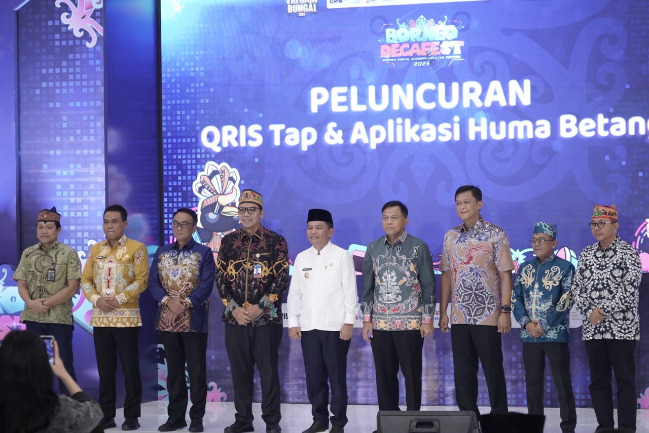 Gubernur Kalteng Agustiar Sabran Buka Borneo Digital Economy Creative Festival 2025 dan Pesona Tambun Bungai Jilid II