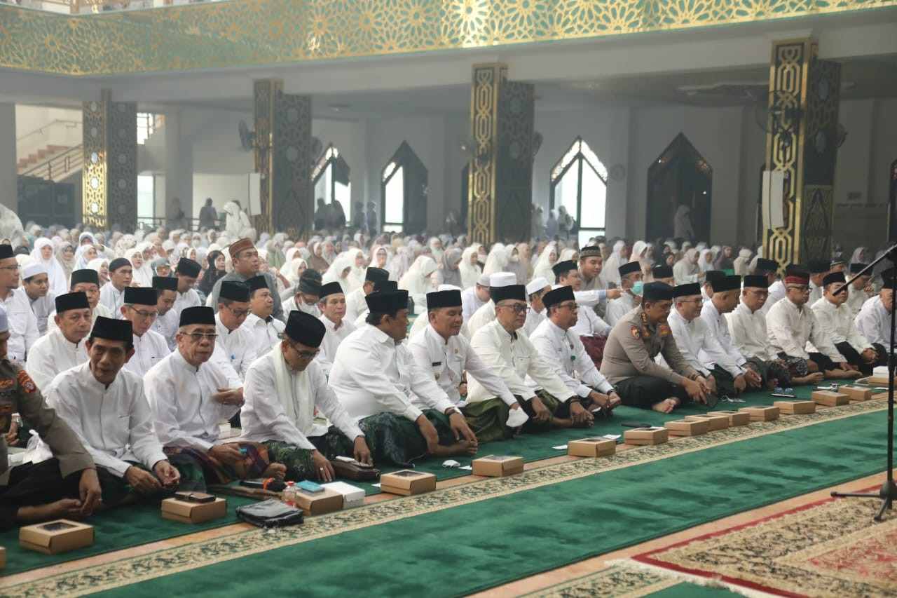 Perkuat Ikhtiar Hadapi Karhutla, Gubernur dan Wagub Kalteng Ikuti Doa Bersama Hari Santri 2026