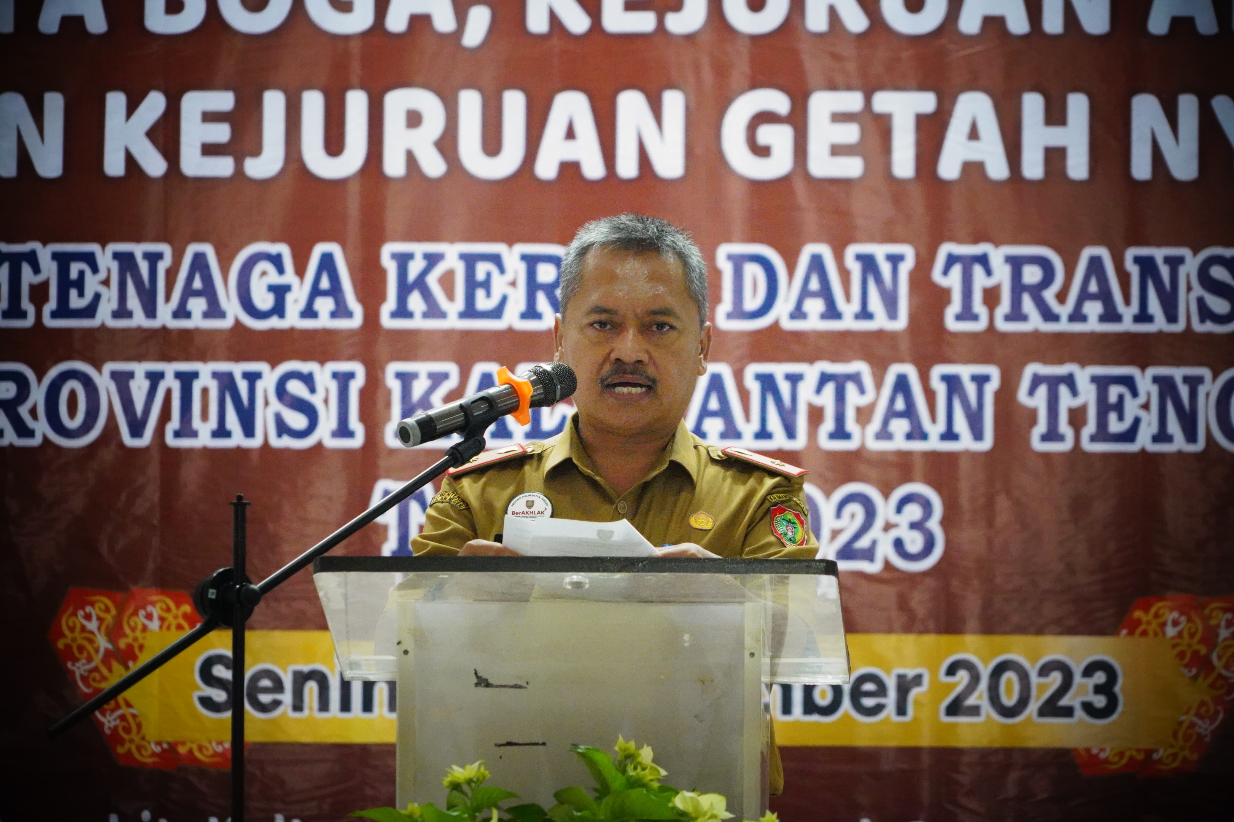 Sekda Prov. Kalteng Nuryakin Berharap Kegiatan Pelatihan Seperti ini Dapat Konsisten Dilaksanakan