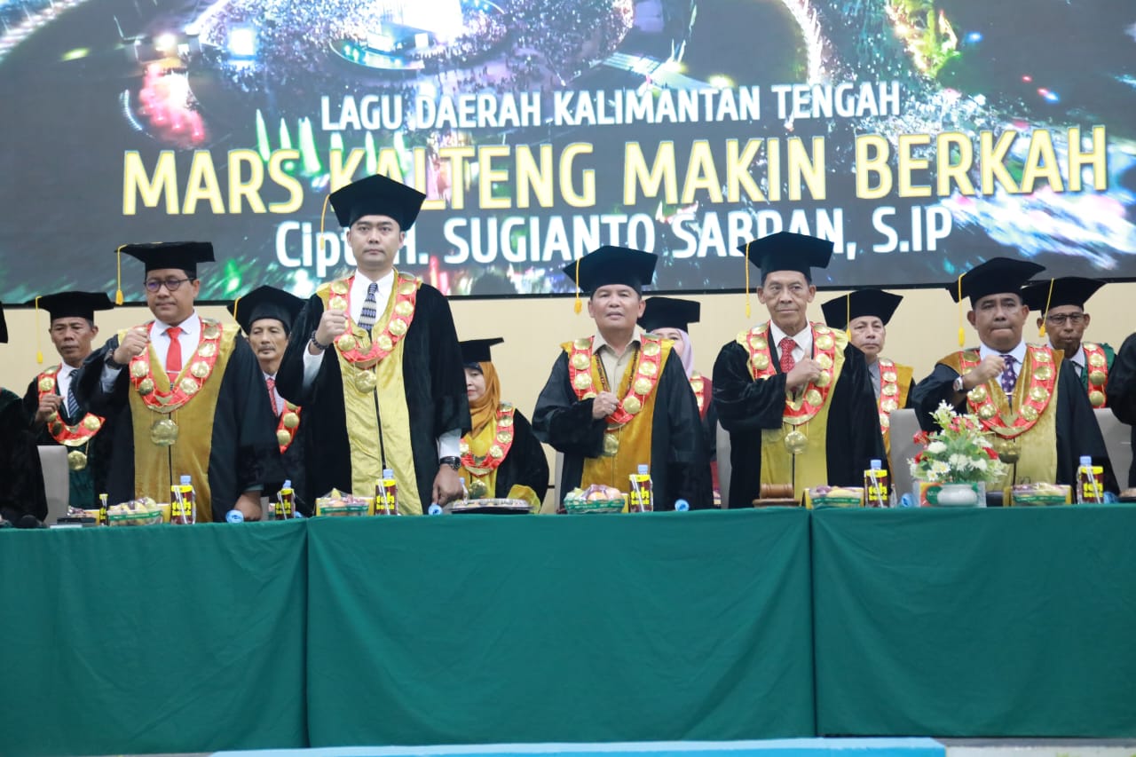Gubernur Kalteng Agustiar Sabran Hadiri Pengukuhan Guru Besar UIN Palangka Raya Tahun 2025