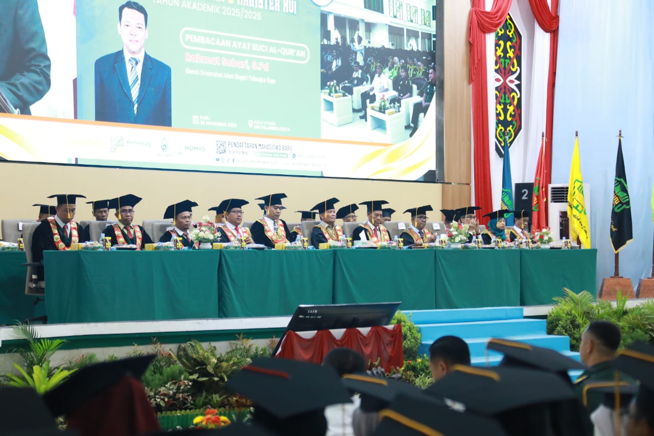 Gubernur Kalteng Agustiar Sabran Hadiri Pengukuhan Guru Besar UIN Palangka Raya Tahun 2025