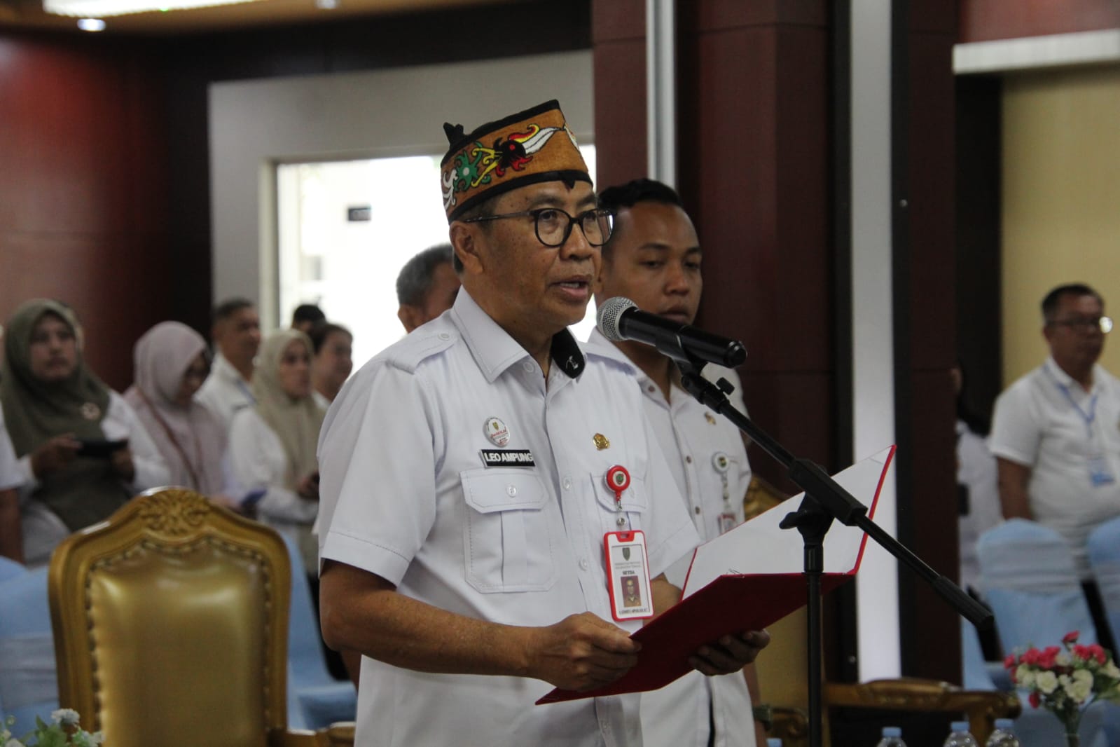 Gubernur Kalteng Agustiar Sabran Kukuhkan TKPSDA Wilayah Sungai Kahayan Prov. Kalteng
